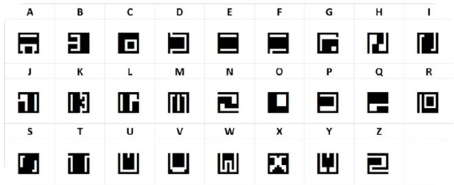 Glyph Alphabet